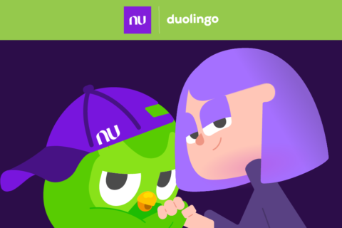 3 meses de Super Duolingo GRÁTIS para todos os clientes Nubank
