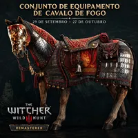 The Witcher 3 – Ganhe Grátis Itens de Montaria Fire Horse na Twitch