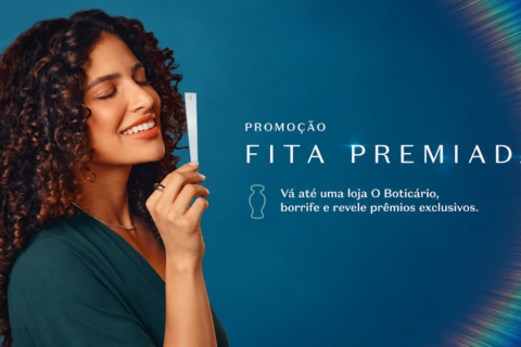 O Boticário distribui 6 milhões de fitas premiadas com brindes e perfumes até outubro