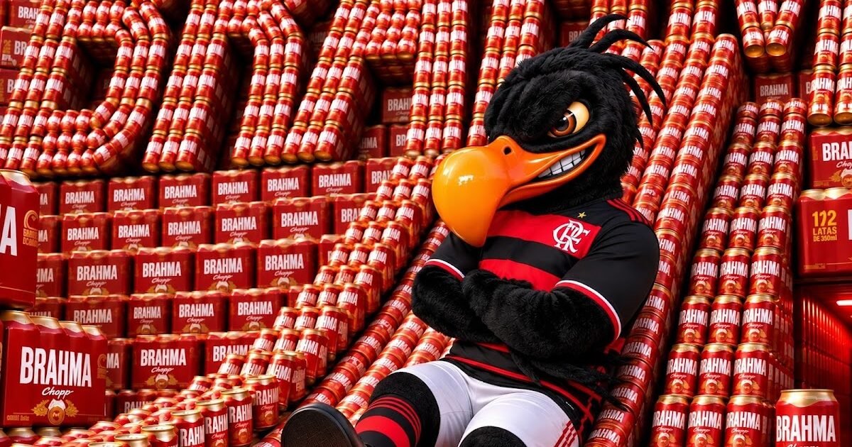Brahma libera pack de cerveja grátis após 5 vitórias do Flamengo