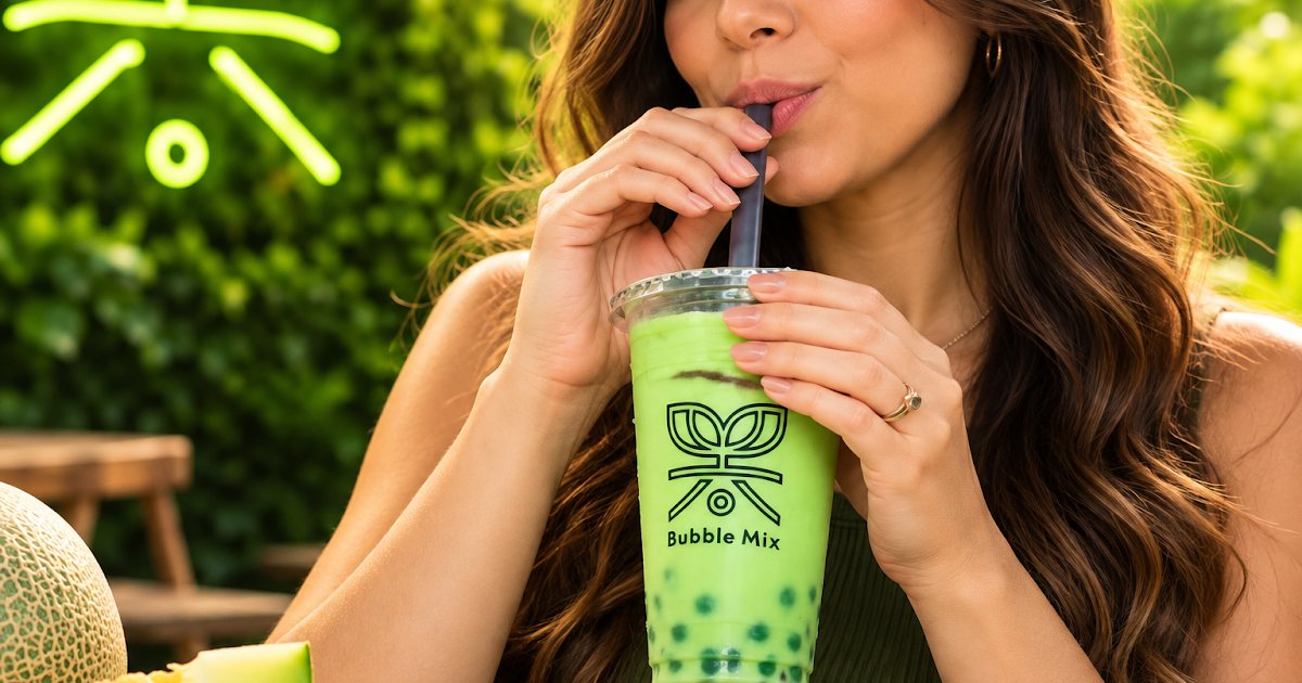 Bubble Mix Tea dá Bubble Melon grátis para comemorar 12 anos da marca