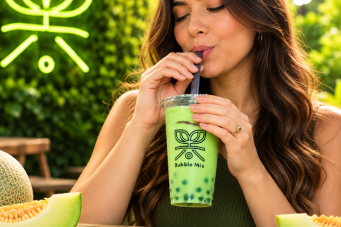 Bubble Mix Tea oferece Bubble Melon grátis no aniversário de 12 anos da marca