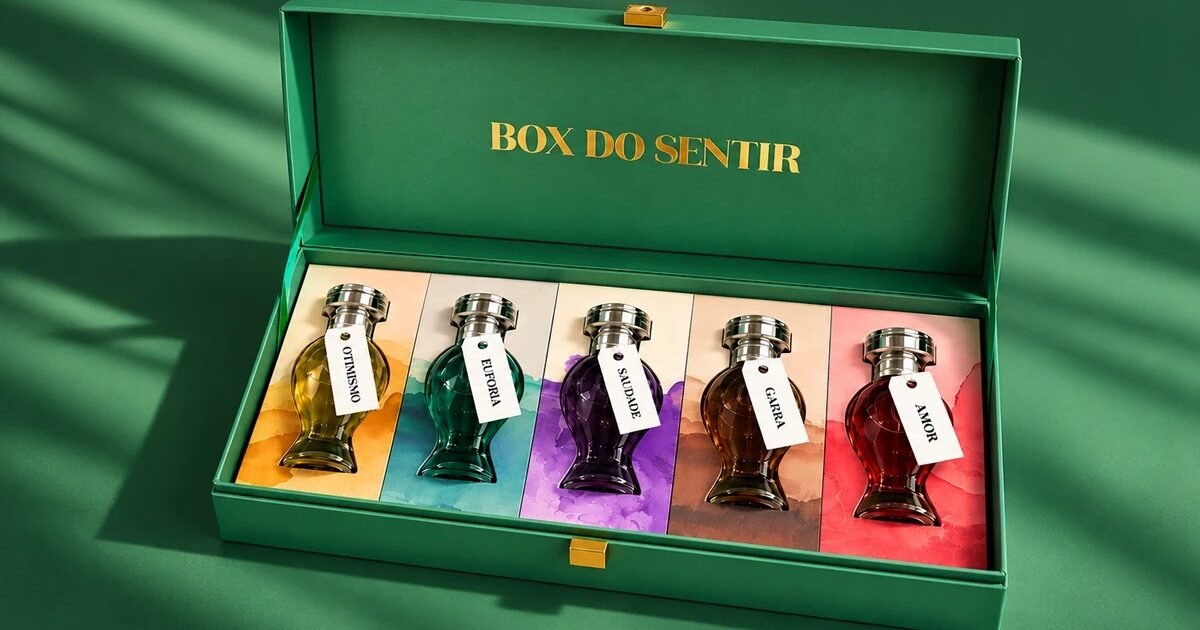 O Boticário apresenta Box do Sentir com cinco fragrâncias inspiradas em emoções brasileiras