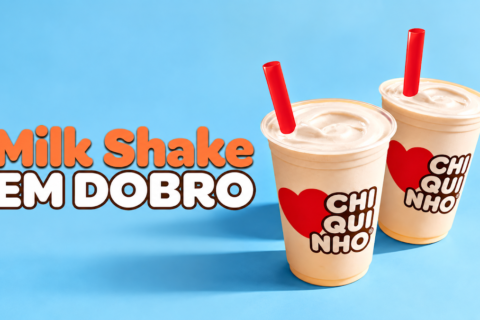 Chiquinho oferece segundo Milk Shake grátis no Dia do Sorvete 2026