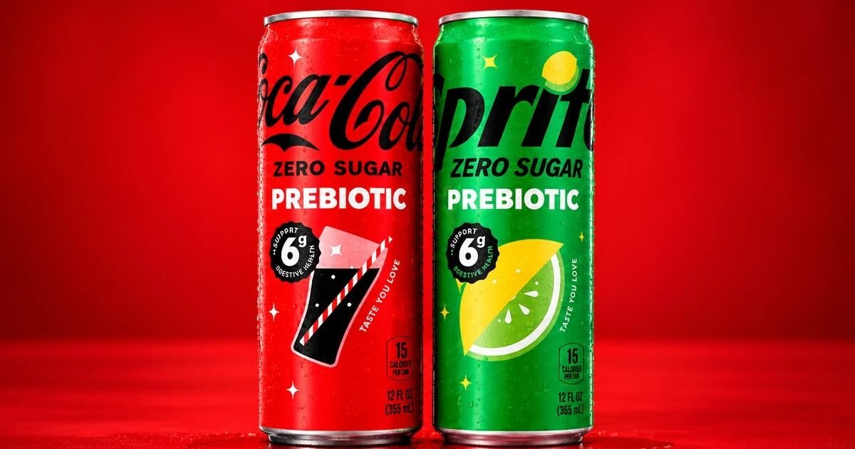 Coca-Cola e Sprite ganham novas versões com fibra prebiótica e mantêm sabor original