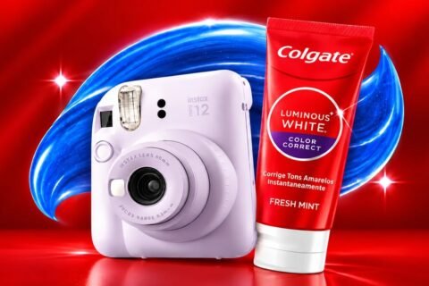 Colgate lança segunda edição do Desafio Luminous White Efeito WOW com sorteio de Câmera Instax