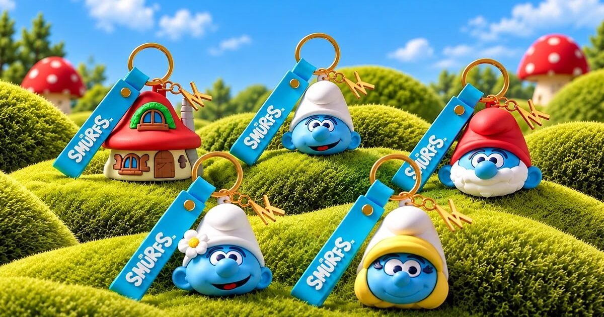 Kopenhagen lança coleção dos Smurfs com chocolates e chaveiros colecionáveis para o Dia das Crianças
