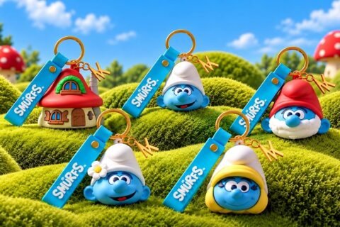 Kopenhagen lança coleção dos Smurfs com chaveiros colecionáveis para o Dia das Crianças