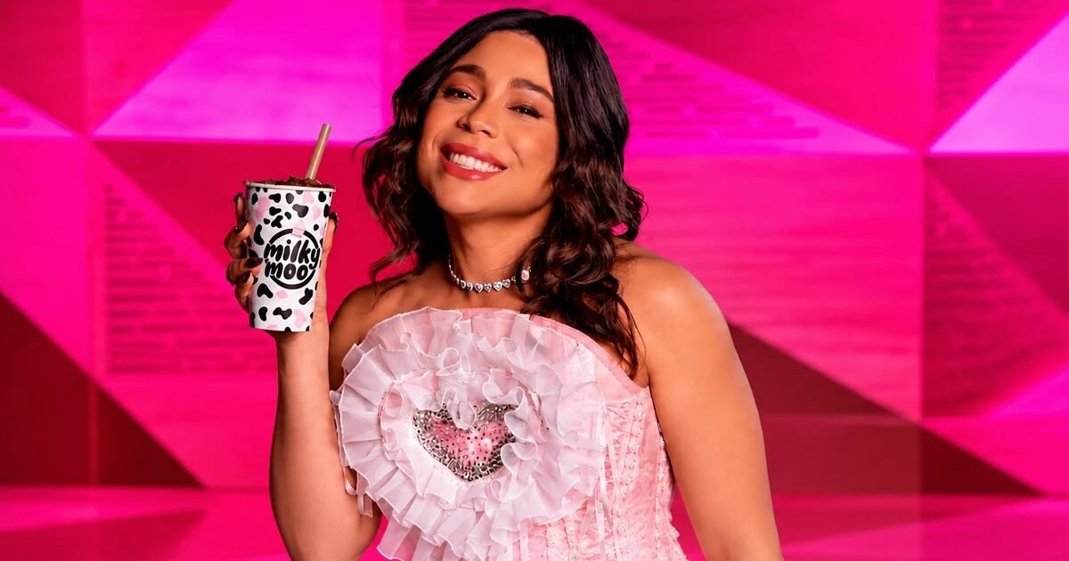 Milk-shake Amarga da Milky Moo, lançamento inspirado nas críticas sobre a doçura das bebidas da rede e na personalidade da Blogueirinha