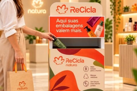 Natura expande programa de reciclagem com desconto de R$ 15 em mais de mil lojas