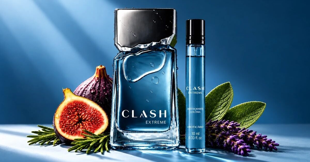 O Boticário Clash Extreme miniatura grátis de 10 ml
